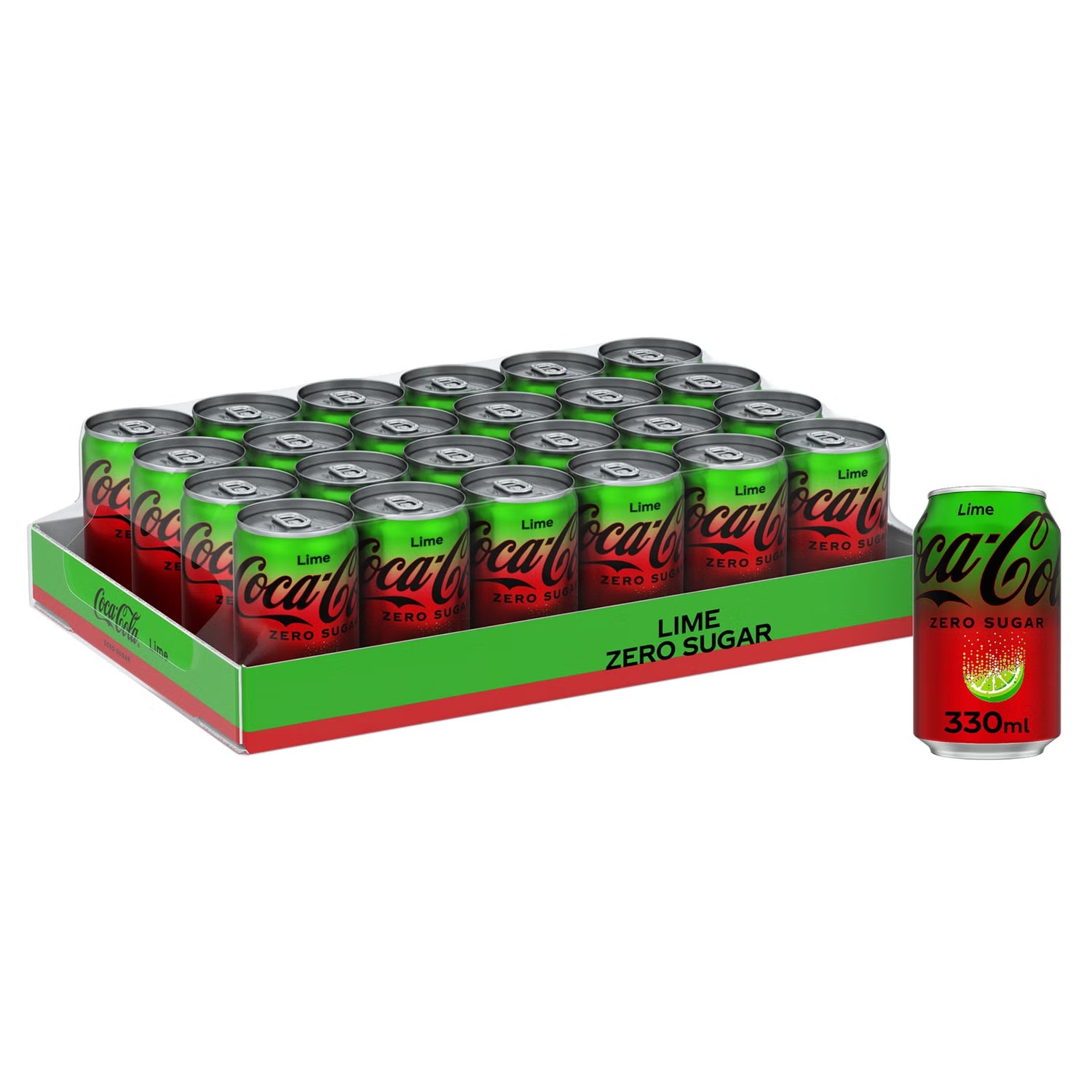 COCA COLA LIME ZERO (24X330ML)