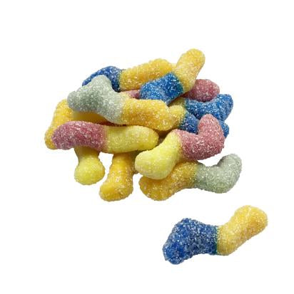 SOUR NEON WORMS VEGGIE 4x1kg