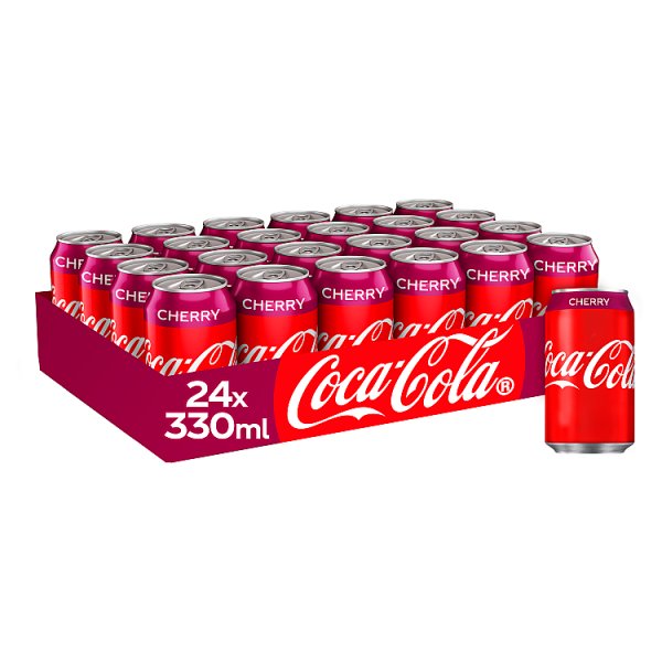 COCA COLA CHERRY (24X330ML)