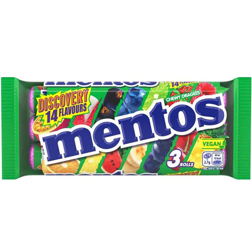 MENTOS 3-PACK DISCOVERY (25p)