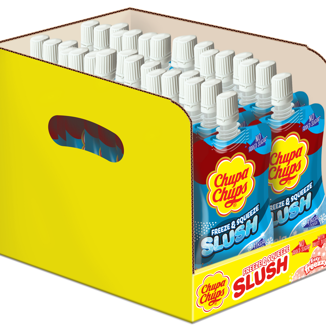 CHUPA CHUPS SLUSH POUCH COLA (12X250ML)