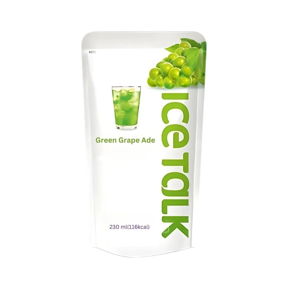 ICE TALK GREEN GRAPE ADE (10X230ML)
