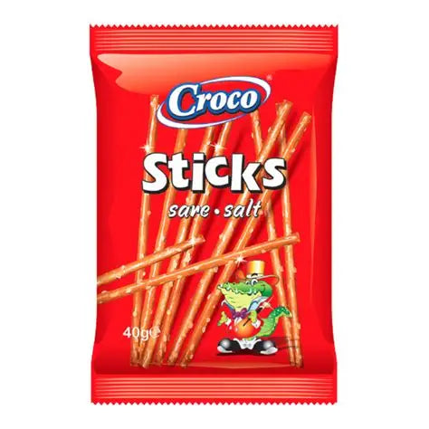 CROCO STICKS SALTED (46x40G)