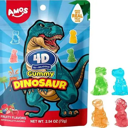 DINOSAUR FRUITY (12x65G)