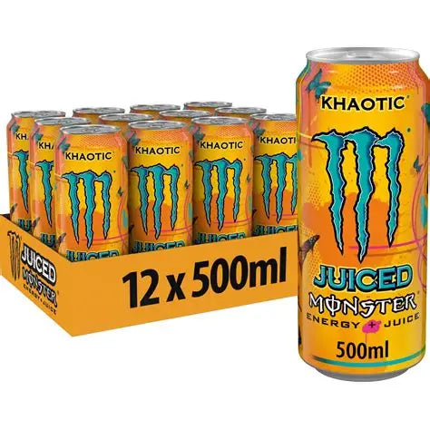 MONSTER JUICED KHAOTIC (12x500ML)