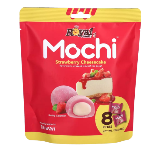 MOCHI STRAWB CHEESE CAKE (12x120G)