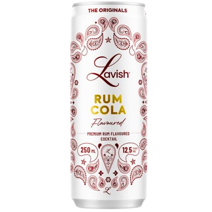 LAVISH RUM COLA (24X250ML)