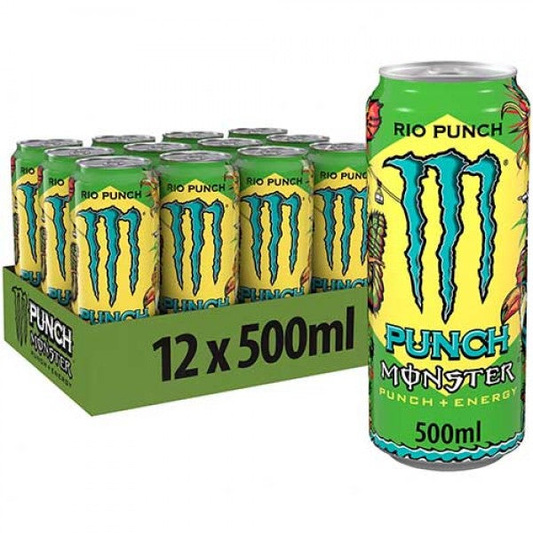 MONSTER JUICED RIO PUNCH (12x500ML)