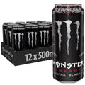 MONSTER ULTRA BLACK ZERO (12x500ML)